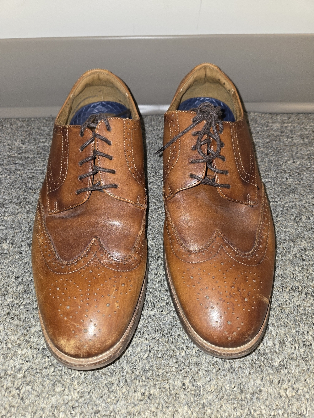Florsheim Rucci Wingtip Oxford Size 9.5